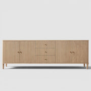 Liora Delphine 4-door Reeded Sideboard With Drawers