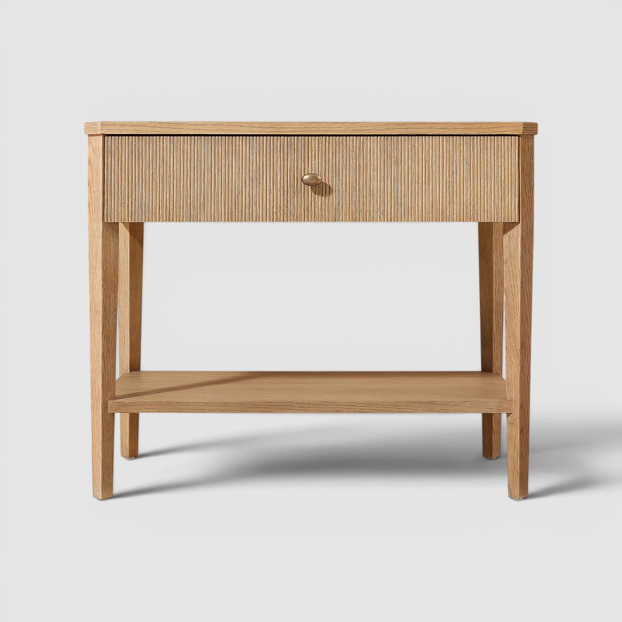 Liora Reeded Open Nightstand