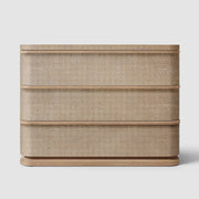 Linea Shagreen Closed Nightstand