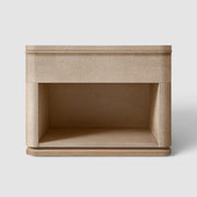 Linea Shagreen Open Nightstand
