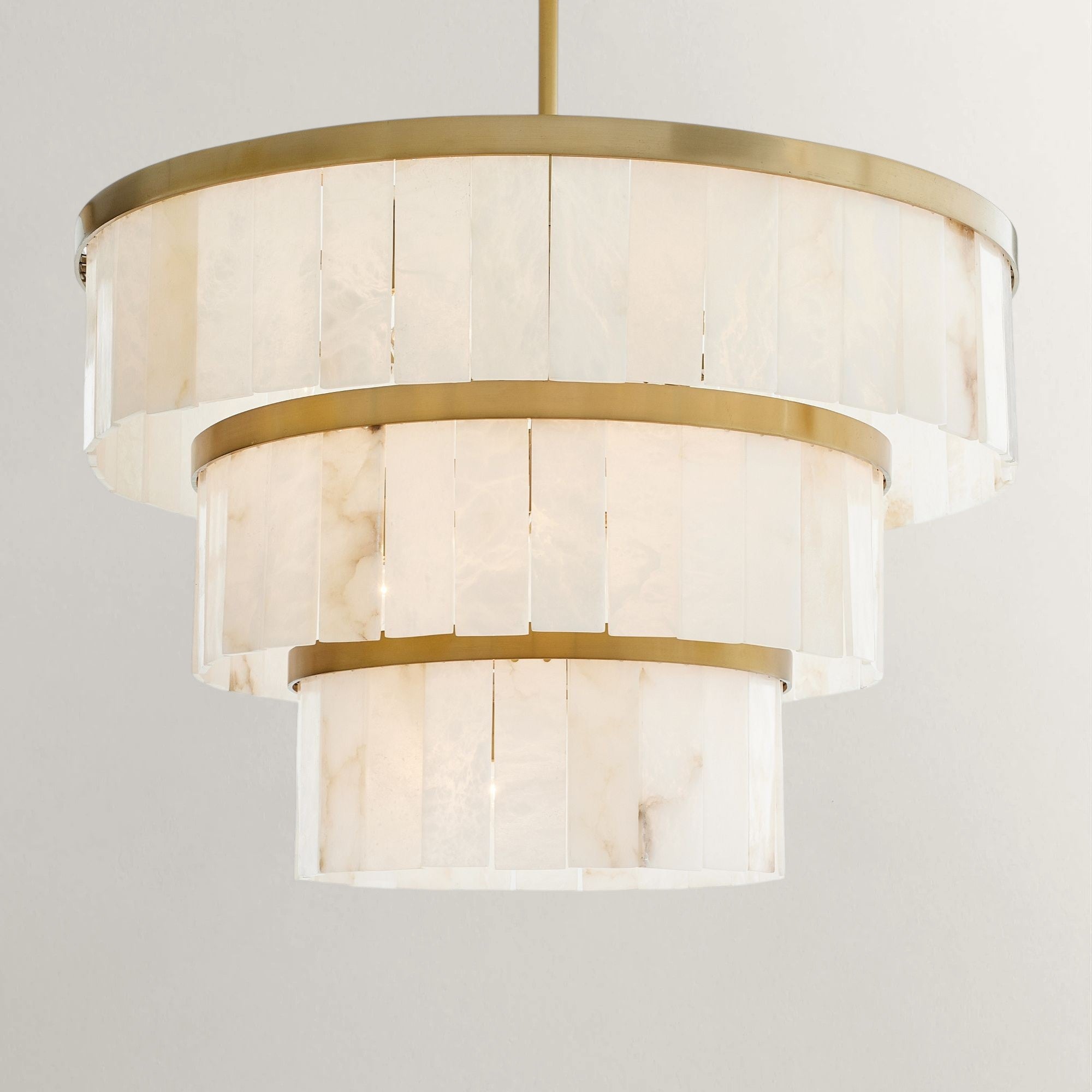 Wondham Alabaster 3 Tier Chandelier